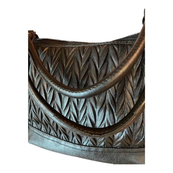 Relic Brand Collection Purse Black Textured Shoulder Strap - Picture 3 of 8